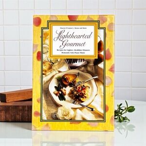 Menus and Music CD Box Set Lighthearted Gourmet Vintage 90s Cookbook Piano Music